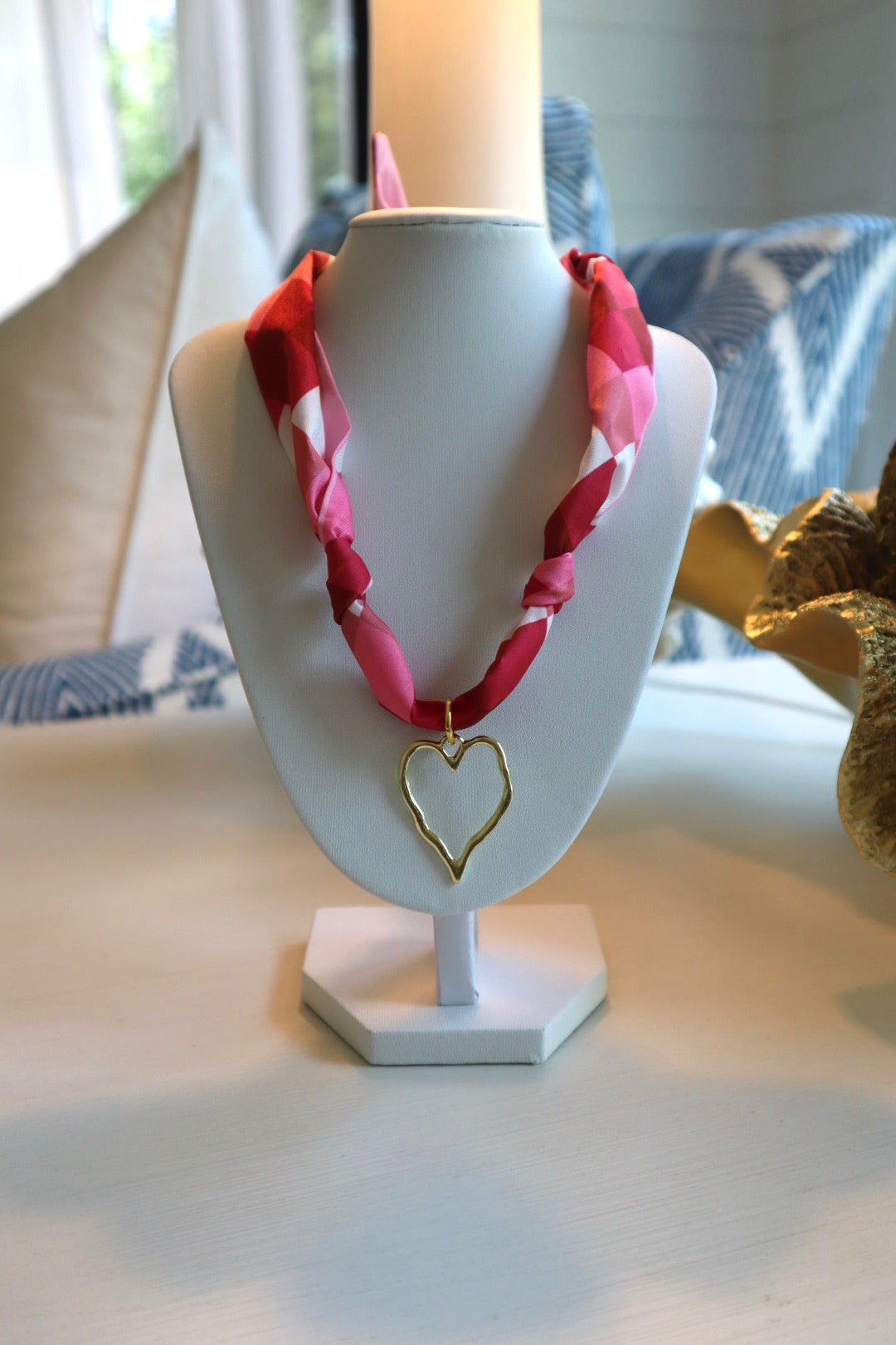 Silk Scarf Necklace