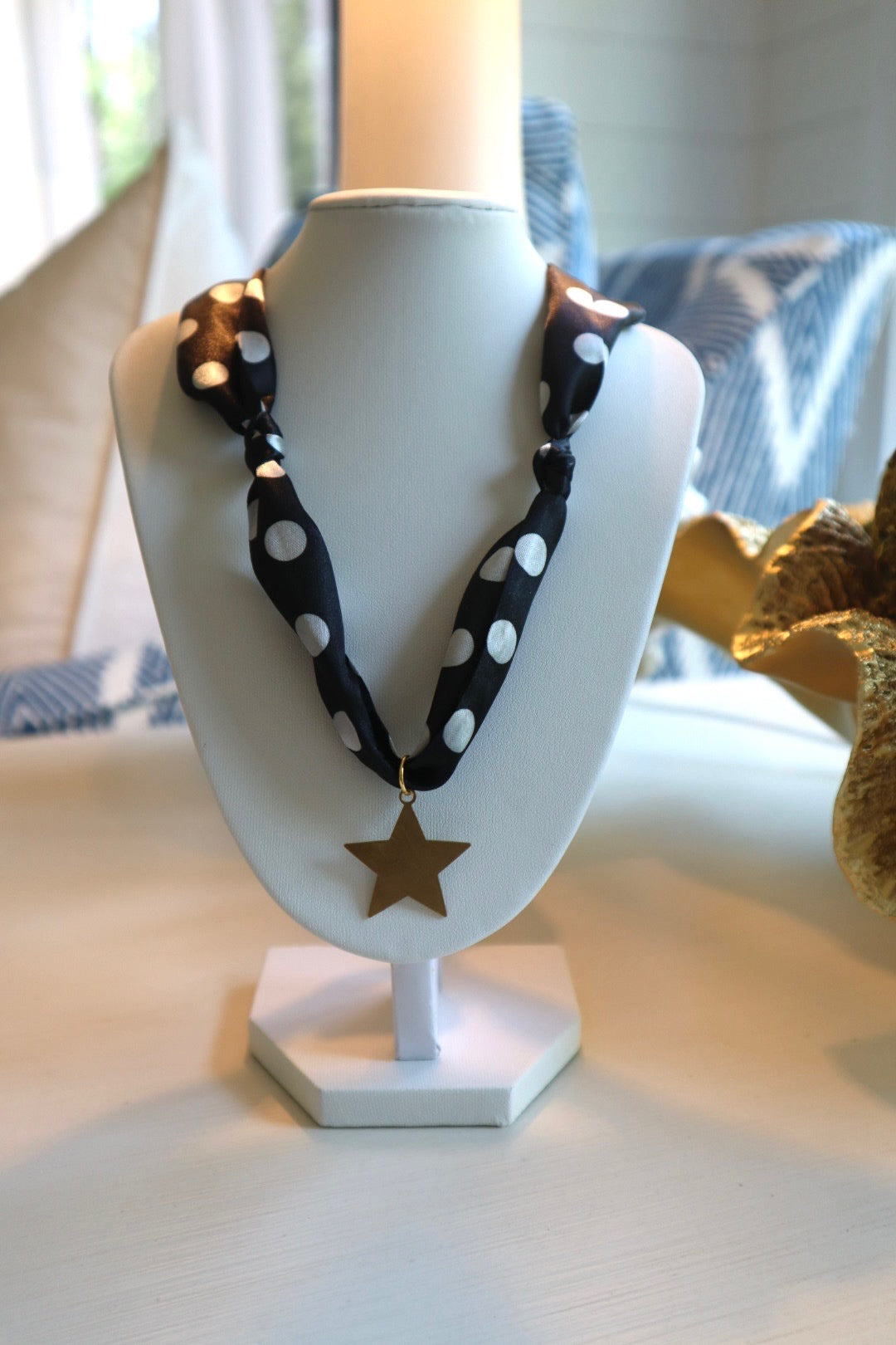 Silk Scarf Necklace