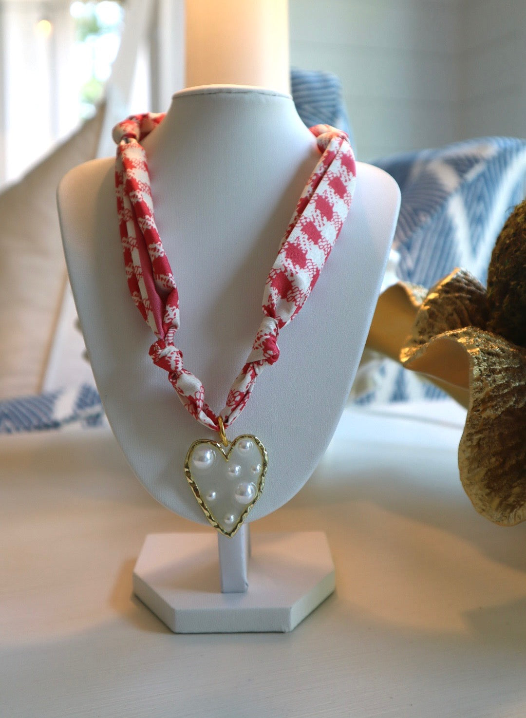 Silk Scarf Necklace