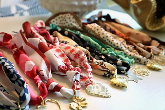 Silk Scarf Necklace